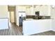 Modern kitchen with stainless steel appliances and granite countertops at 110 Hallandale Lane # Right, Murrells Inlet, SC 29576