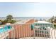 Breathtaking ocean view from the balcony, overlooking the pool and sandy beach at 202 70Th Ave. N # 104, Myrtle Beach, SC 29572
