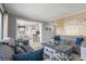 Beach-themed living room with comfy sofas and coffee table at 5905 South Kings Hwy. # A450, Myrtle Beach, SC 29575