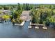 Aerial view of community boat ramp and docks for river access at 372 Chamberlin Rd., Myrtle Beach, SC 29588