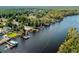 River view of docks and access to the Intracoastal Waterway at 372 Chamberlin Rd., Myrtle Beach, SC 29588