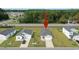 Aerial view of a house and surrounding neighborhood at 149 Cypress Tree Loop, Longs, SC 29568