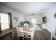 Dining area with table and chairs, adjacent to living room at 149 Cypress Tree Loop, Longs, SC 29568