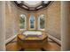 Soaking tub with windows overlooking a garden at 1549 Serena Dr., Myrtle Beach, SC 29579