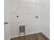 Inside a laundry room with utility sink and hookups at 7913 E Highway 19, Loris, SC 29569