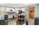 Open concept dining area featuring modern decor and hardwood floors at 149 Harmony Ln., Myrtle Beach, SC 29588