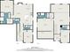 Detailed floor plan of the house layout, including room dimensions and features at 1002 Summers Pl., North Myrtle Beach, SC 29582