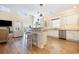 Bright kitchen with white cabinets, granite countertops, and stainless steel appliances at 1002 Summers Pl., North Myrtle Beach, SC 29582