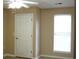 Neutral bedroom with a ceiling fan, closet, and window with blinds, providing a cozy and functional space at 3762 Citation Way # 1016, Myrtle Beach, SC 29577