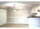 Dining room featuring a modern chandelier, tile flooring, and neutral walls at 3762 Citation Way # 1016, Myrtle Beach, SC 29577