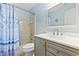 Bathroom with tub, shower, and vanity at 4633 Lightkeepers Way # 5-J, Little River, SC 29566