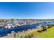 Panoramic view of the marina and waterfront at 4633 Lightkeepers Way # 5-J, Little River, SC 29566