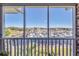 Stunning marina water views from screened balcony at 4633 Lightkeepers Way # 5-J, Little River, SC 29566