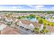 Aerial view of a townhouse community by a lake at 117 Butkus Dr. # 3, Myrtle Beach, SC 29588