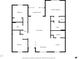 Two-bedroom, two-bath floor plan with screened porch at 117 Butkus Dr. # 3, Myrtle Beach, SC 29588