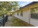 Wooden deck with a covered porch overlooks the yard with nature views at 4426 Old Kings Hwy., Murrells Inlet, SC 29576