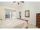 Comfortable bedroom featuring a large window and neutral decor at 206 Mossy Stone Ct. # 1605, Murrells Inlet, SC 29576