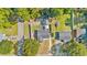 Aerial view showing house, yard, and neighborhood at 1412 Hemingway St., Myrtle Beach, SC 29577