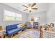 Bright bedroom with a sofa and workspace at 1412 Hemingway St., Myrtle Beach, SC 29577