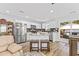 Modern kitchen with stainless steel appliances and island at 1412 Hemingway St., Myrtle Beach, SC 29577