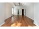 Spacious bedroom with hardwood floors, trey ceiling and plenty of natural light at 323 Trestle Way, Conway, SC 29526