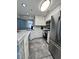 Well-appointed kitchen boasts ample counter space and modern stainless-steel appliances at 1101 Possum Trot Rd. # B302, North Myrtle Beach, SC 29582