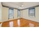 Bright bedroom with hardwood floors and natural light at 244 George Washington Trail, Georgetown, SC 29440