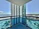 Corner balcony with ocean and city views at 107 S Ocean Blvd. # 808, Myrtle Beach, SC 29577