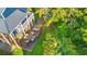 Elevated view of home's deck and backyard at 508 21St Ave. N, North Myrtle Beach, SC 29582