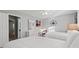 Bedroom with two twin beds, dresser, and built in mirror at 508 21St Ave. N, North Myrtle Beach, SC 29582