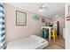 Cozy bedroom with a comfortable bed and coastal decor at 508 21St Ave. N, North Myrtle Beach, SC 29582