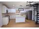 Modern kitchen featuring stainless steel appliances, granite countertops, and a kitchen island at 37 Geney Ln., Pawleys Island, SC 29585