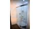 Features of the bathroom include a glass shower with silver hardware at 37 Geney Ln., Pawleys Island, SC 29585