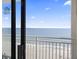 Amazing ocean view from the balcony that's steps from the sandy beach at 1205 S Ocean Blvd. # 20702, Myrtle Beach, SC 29577