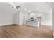 Spacious living area with an open layout, hardwood floors and high ceilings at 902 Owls Nest Dr., Conway, SC 29527
