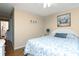 Well-lit bedroom offering comfortable furnishings and calming decor at 1919 Spring St. # B-16, North Myrtle Beach, SC 29582