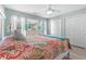 Bright bedroom with white furniture, wood floor, and ceiling fan at 2169 Wedgewood Dr., Longs, SC 29568