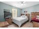 Charming bedroom featuring a queen bed and wood furnishings at 2169 Wedgewood Dr., Longs, SC 29568