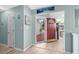 Inviting foyer with light-colored walls and views into the kitchen and front door entrance at 2169 Wedgewood Dr., Longs, SC 29568