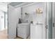 Functional laundry room equipped with modern washer and dryer units at 2169 Wedgewood Dr., Longs, SC 29568
