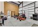 Spacious garage space with ample storage and room for equipment and recreational vehicles at 7299 Cartrette Rd., Aynor, SC 29511
