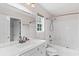 Clean bathroom featuring a bathtub and a white vanity at 133 Junco Circle, Longs, SC 29568