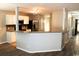 Modern kitchen featuring a breakfast bar, stainless steel appliances and stylish backsplash at 156 Weeping Willow Dr., Myrtle Beach, SC 29579