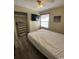 Bedroom with a double bed and plenty of closet space at 2268 Essex Dr. # G, Surfside Beach, SC 29575