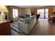 Comfortable living room with cozy furniture and bright natural light at 2805 N Ocean Blvd. # 107, Myrtle Beach, SC 29577