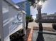 The Chelsea House Villas sign with landscaping and surrounding street view at 2805 N Ocean Blvd. # 107, Myrtle Beach, SC 29577