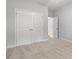 Bedroom featuring carpet, a ceiling fan, and closet at 608 Britt St., Georgetown, SC 29440