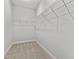 Spacious walk-in closet with ample shelving and carpeted floors at 608 Britt St., Georgetown, SC 29440