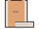 Floor plan showing bedroom dimensions 15'4