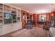 Cozy living room with built-in shelves, a dining area, and elegant furnishings for comfortable living at 1716 Club Circle Dr., Pawleys Island, SC 29585